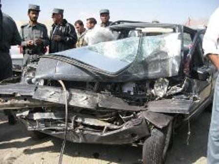 بازهم حادثه ترافیکی در ولایت پروان، قربانی گرفت