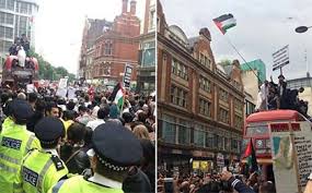 تظاهرات در انگلیس، در آستانه نشست ناتو