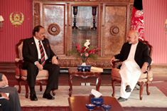 ملاقات اشرف غنی با رییس جمهور پاکستان