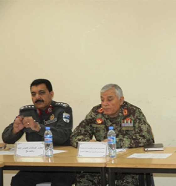 نشست امنیتی فرماندهان نظامی شمال در بلخ