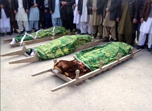 اعتراض بازماندگان قربانیان حادثه ترافیکی زابل، در ولایت هرات
