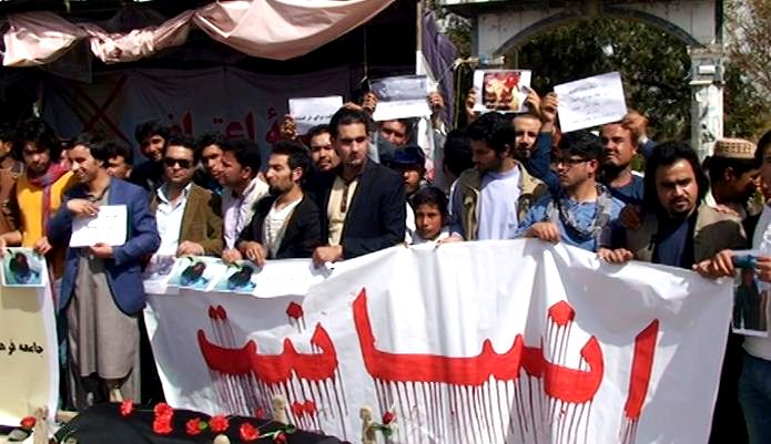 قتل بیرحمانه "فرخنده" از سوی فعالان مدنی هرات محکوم شد