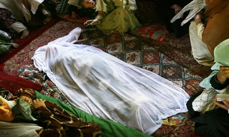 اولین زن هراتی که در سال ۹۴ کشته شد