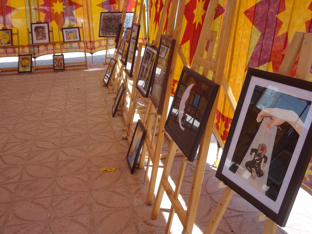 برگزاری نمایشگاه سه روزه عکس و نقاشی در بلخ