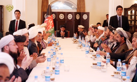 شورای سرتاسری علما از امضای توافقنامه صلح بین حکومت و حزب اسلامی حمایت کرد