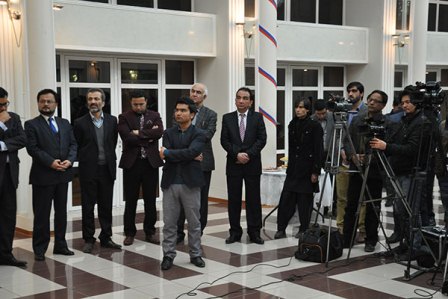 دومین گروه دیپلمات‌های جوان افغان عازم مسکو شدند