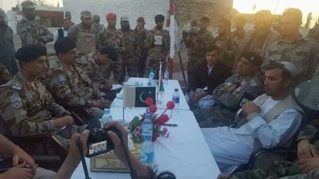 استقبال مجلس از عملکرد جنرال رازق در برابر مداخله مرزی پاکستان
