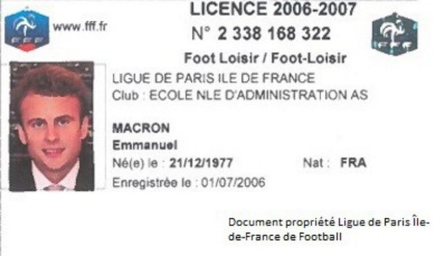 رییس جمهور جدید فرانسه فوتبالیست بوده است