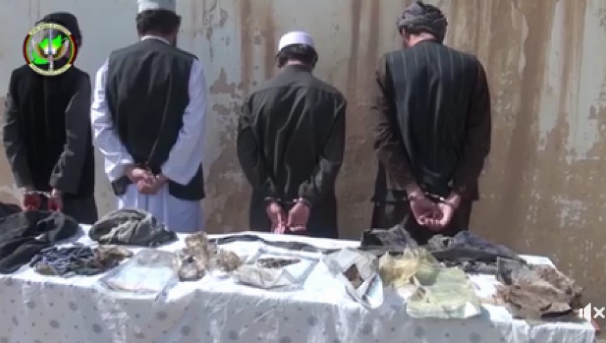 چهار عضو شبکه حملات انتحاری طالبان در سمنگان بازداشت شد