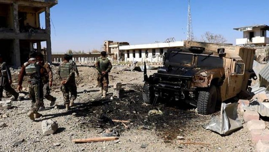 حمله گروهی طالبان برای تصرف ولسوالی اندر غزنی دفع شد