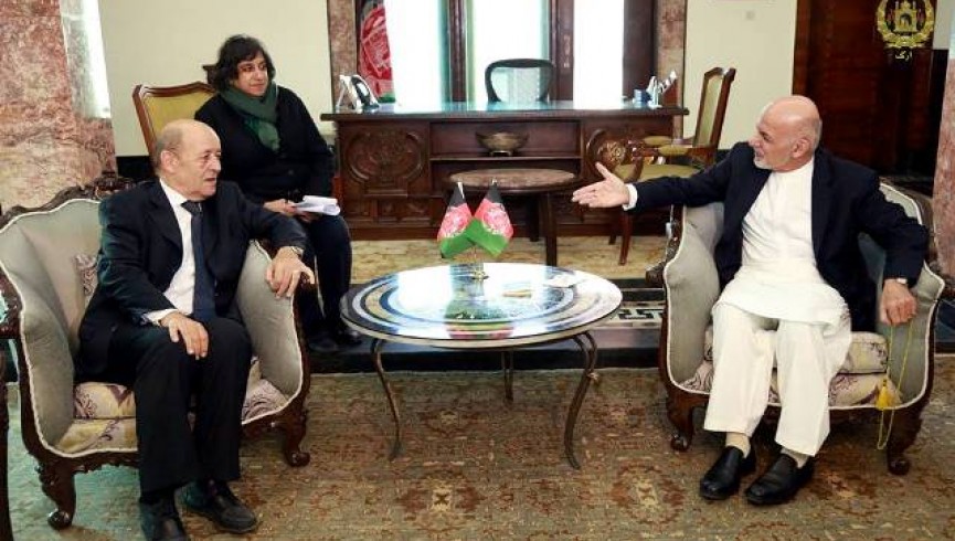 سفر وزیر خارجه فرانسه به کابل؛ فرانسه از حضور داعش در افغانستان نگران است