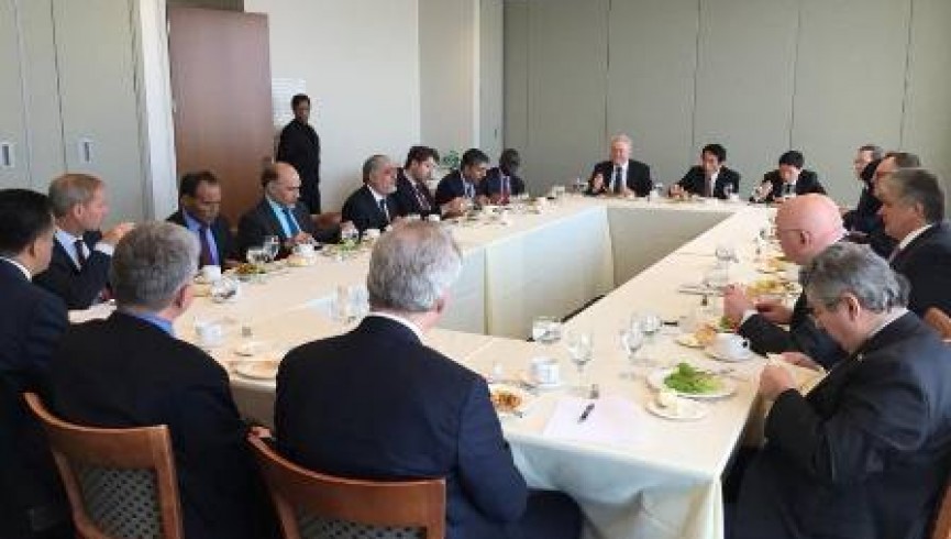 داکتر عبدالله با اعضای شورای امنیت سازمان ملل متحد دیدار کرد