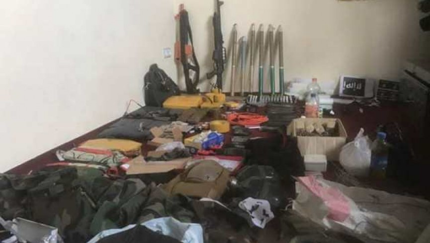 بزرگترین مخفیگاه سلاح و مهمات گروه داعش در کابل کشف شد