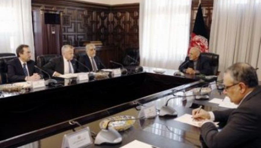 معاون وزیر خارجه امریکا با رهبران حکومت وحدت ملی در کابل دیدار کرد