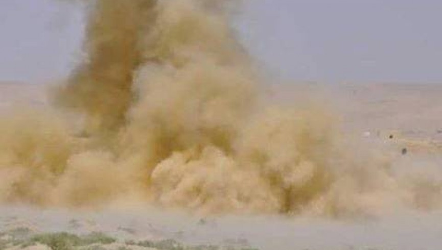 یک موتر بمب‌گذاری شده در فراه قبل از رسیدن به هدف منفجر شد