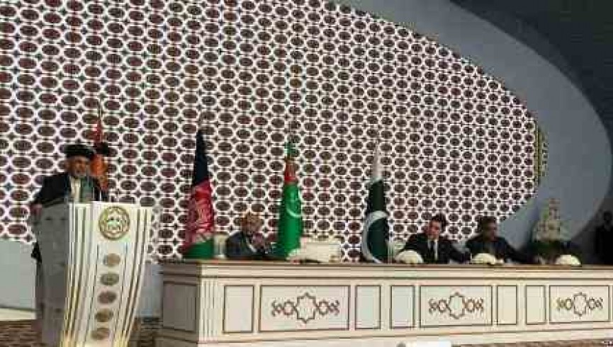 غنی در ترکمنستان: افغانستان سیاست وصل را دنبال می‌‎‌کند
