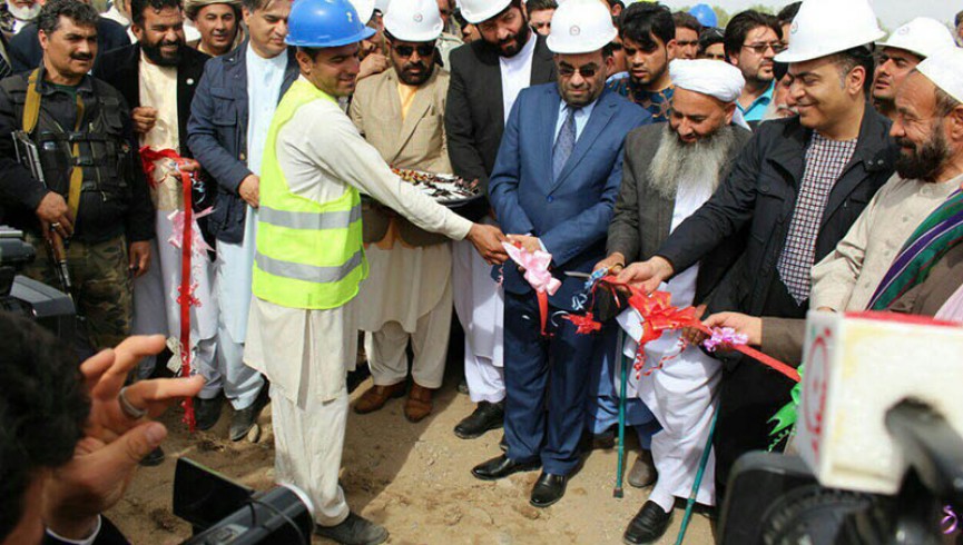 به ارزش 120 میلیون افغانی؛ کار ساخت یک سربند در هرات آغاز شد