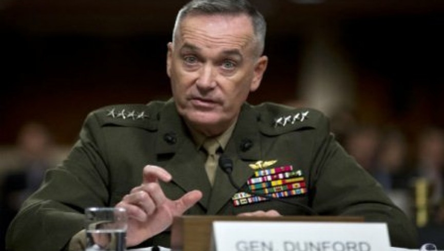 رییس ستاد ارتش امریکا وارد افغانستان شد