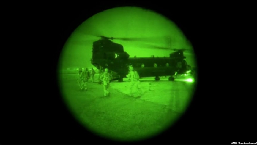 نشر نخستین ویدیوی عملیات نظامیان امریکایی علیه داعش در جوزجان