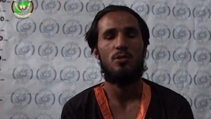 یک مهاجم انتحاری وابسته به شبکه حقانی در پکتیا بازداشت شد