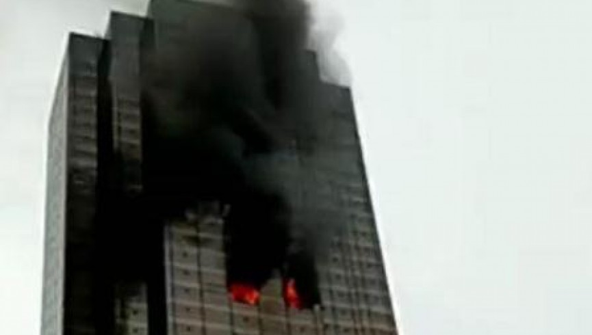 آتش‌سوزی در برج ترامپ مهار شد