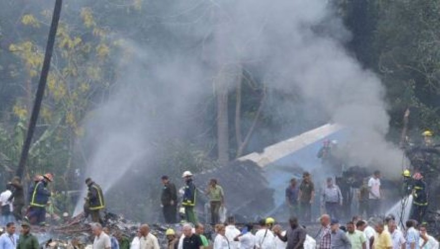 بیش از 100 مسافر در سقوط هواپیمایی در کوبا جان باختند