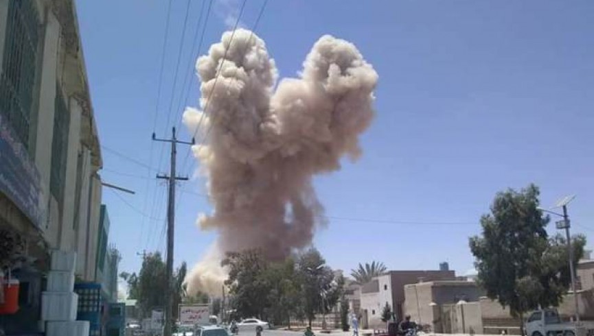 انفجار موتر بمب‌گذاری شده در شهر قندهار
