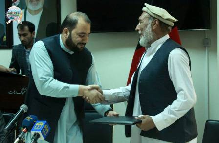قرارداد 99 پروژه انکشافی به ارزش 240 میلیون افغانی به امضا رسید