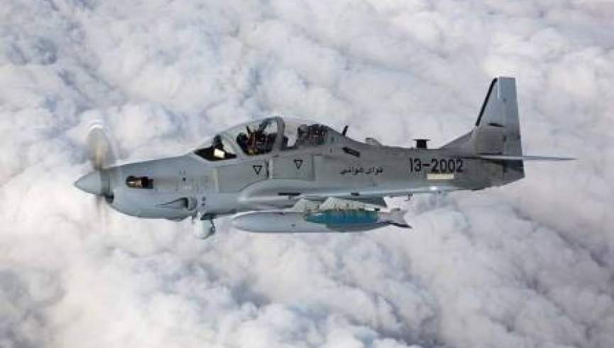 حمله هوایی بر مواضع طالبان در فاریاب