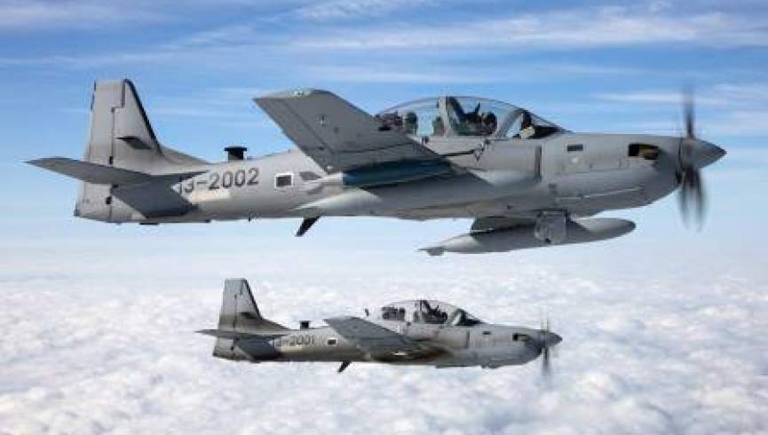 در حملات هوایی در غزنی نزدیک به 70 طالب مسلح کشته شدند
