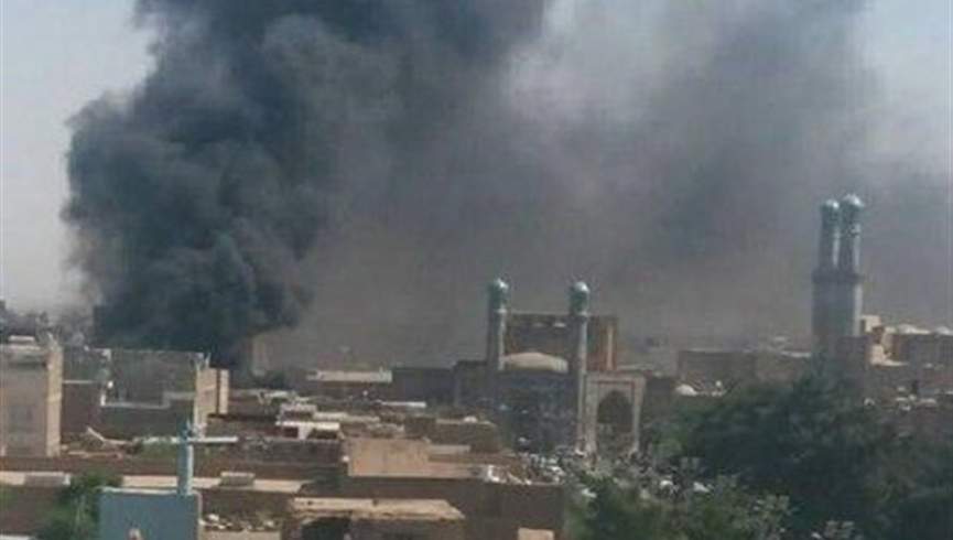 درب ملک هرات، محل انفجاری با هفت زخمی