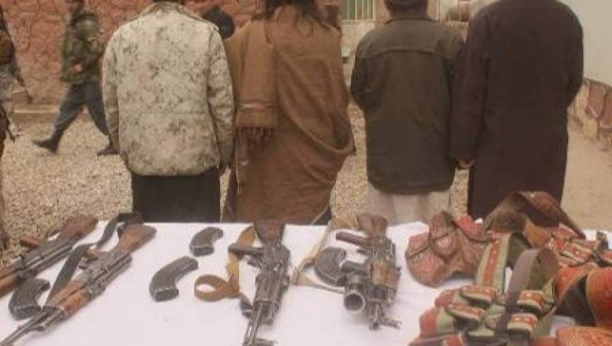 نیروهای امنیتی 6 طالب مسلح را در بغلان بازداشت کردند