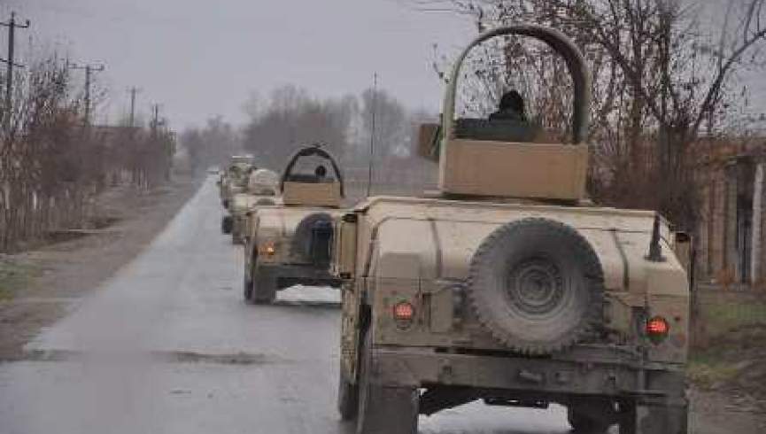 کمین طالبان بالای کاروان اکمالاتی نیروهای امنیتی در فاریاب شکست خورد