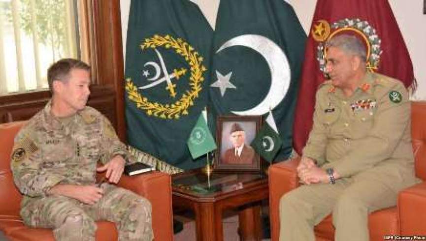 مقام‌های ارشد نظامی امریکا و پاکستان درباره صلح افغانستان گفتگو کردند