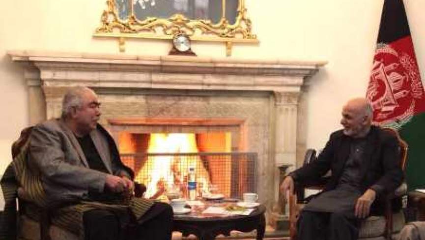 حزب جنبش: اشرف غنی از جنرال دوستم خواسته تا از او در انتخابات حمایت کند