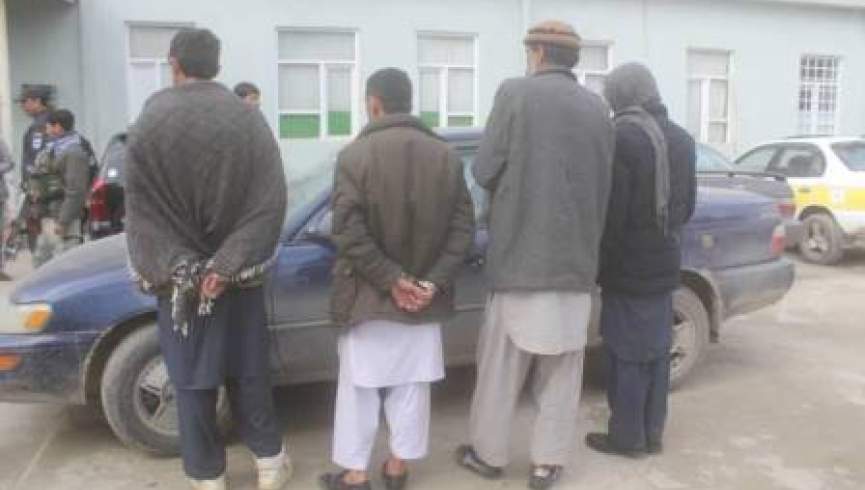 4 نفر به اتهام قتل و سرقت در بغلان بازداشت شدند