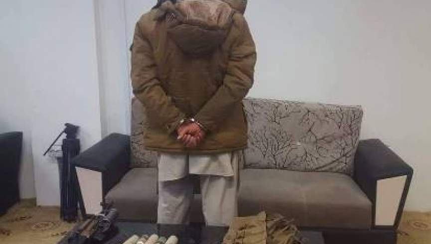 شش نفر به اتهام فروش مواد مخدر و قاچاق اسلحه در کابل و خوست بازداشت شدند