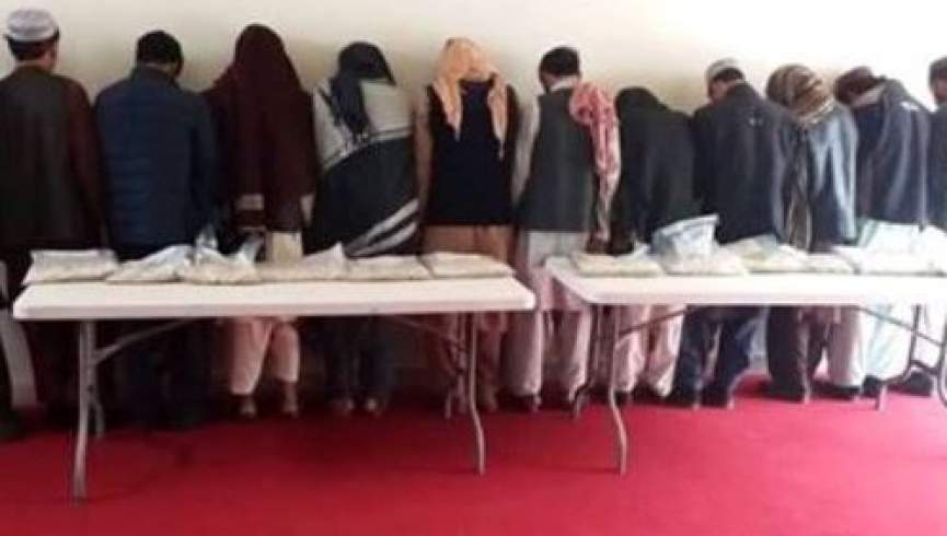 12 نفر به اتهام قاچاق مواد مخدر در میدان هوایی قندهار بازداشت شدند