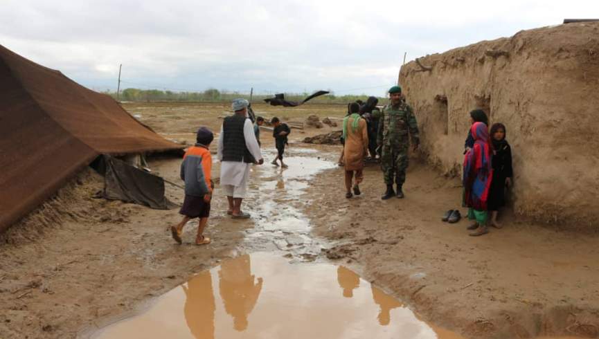 سیلاب هرات هشت تن را به کام مرگ برد و 9 نفر را مجروح کرد