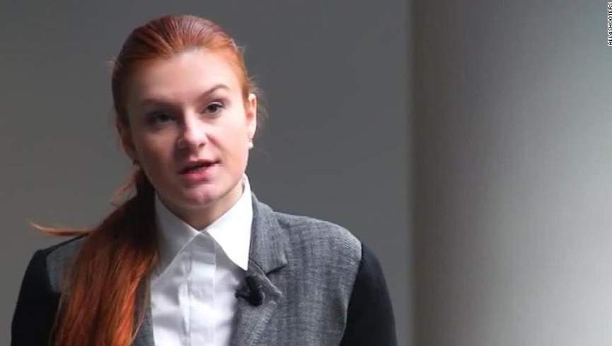 امریکا یک زن روس را به اتهام جاسوسی به ۱۸ ماه زندان محکوم کرد