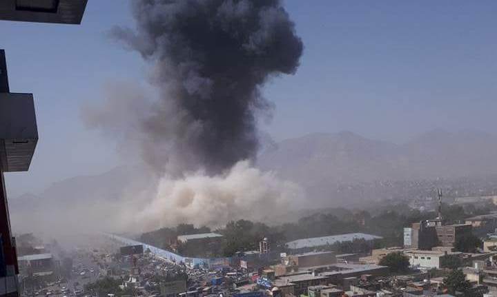 انفجار موتر بمب‌گذاری شده‌ غرب شهر کابل را لرزاند