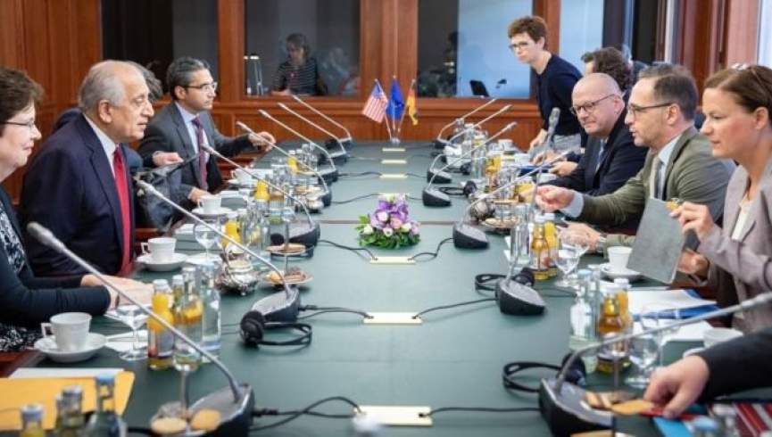 خلیل‌زاد با وزیران خارجه آلمان و ناتو درباره روند صلح افغانستان گفتگو کرد