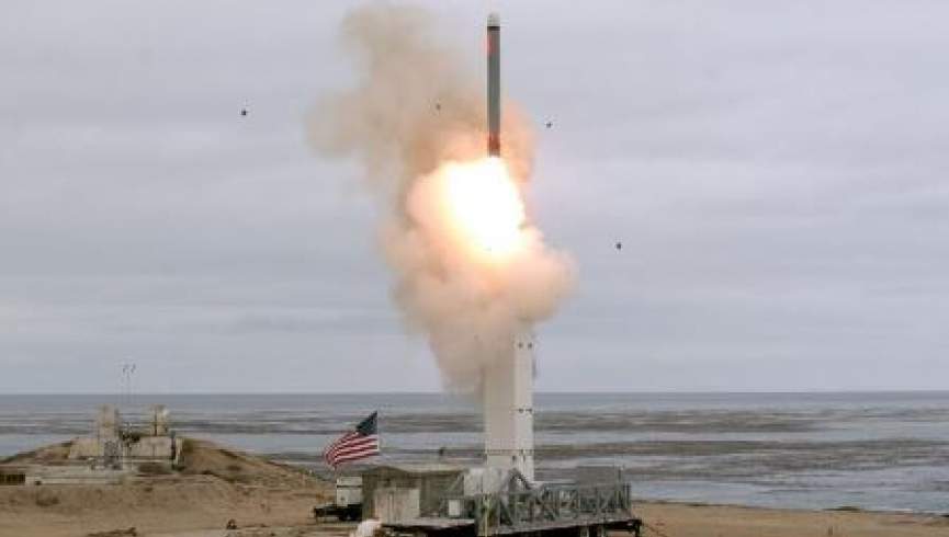 امریکا یک موشک کروز آزمایش کرد