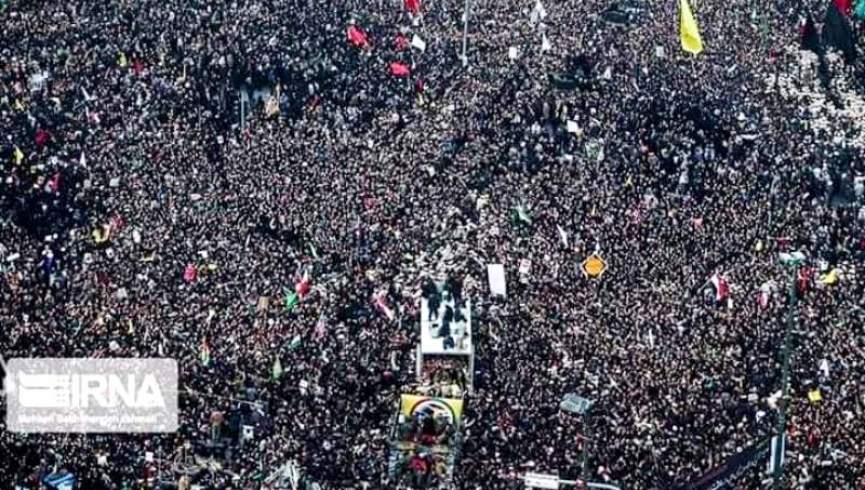 مردم ایران به احترام سردار، متحدانه ایستادند