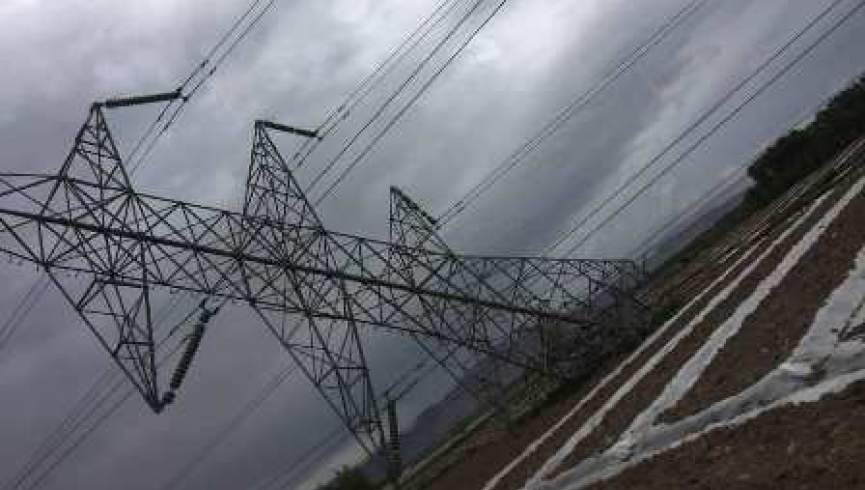 شرکت برشنا: یکی از پایه‌های برق وارداتی کابل در بغلان تخریب شده است