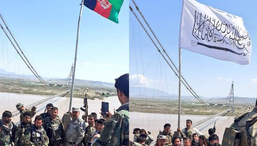 بندر مرزی افغانستان با ترکمنستان پس از دونیم سال از چنگ طالبان آزاد شد