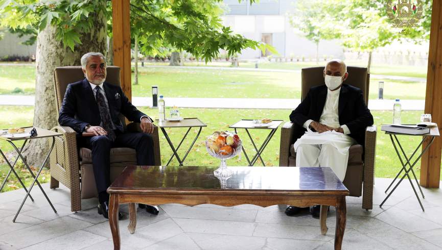 رییس جمهور با رییس شورای عالی مصالحه ملی دیدار کرد