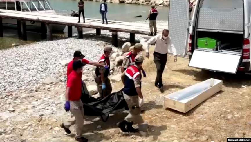 اجساد یافت شده مهاجران افغان در دریای وان ترکیه به 58 جسد رسید