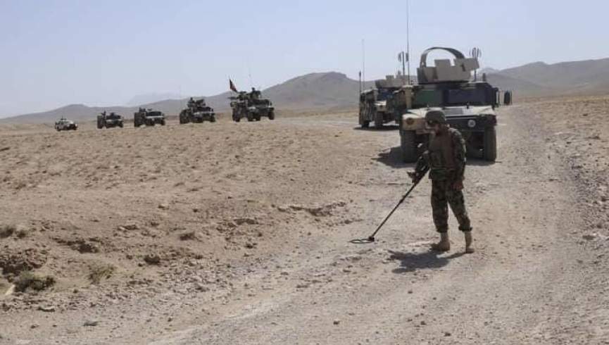 وزارت دفاع: از انفجار 70 حلقه ماین جاسازی شده طالبان در قندهار و زابل جلوگیری شد