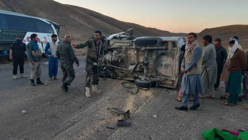 حادثه ترافیکی در مسیر شاهراه هرات – قندهار جان 10 تن را گرفت